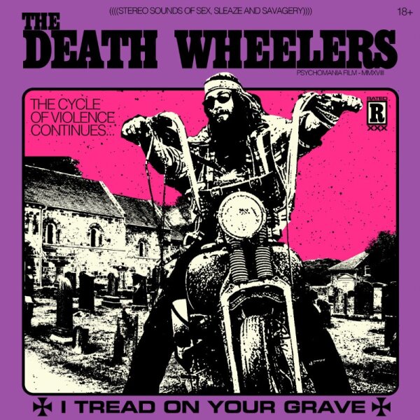 DEATH WHEELERS, THE - I Tread On Your Grave (colour) LP