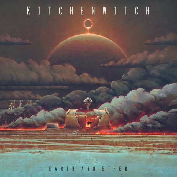 KITCHEN WITCH - Earth And Ether (red/orange blob+black splatter) LP *MAILORDER EDITION*