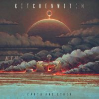 KITCHEN WITCH - Earth And Ether (red/orange blob+black...