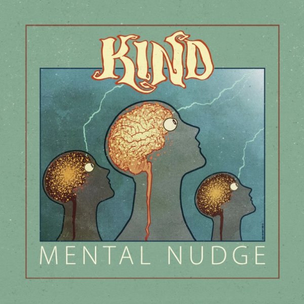 KIND - Mental Nudge (clear/blue+orange/yellow splatter) LP *MAILORDER EDITION*
