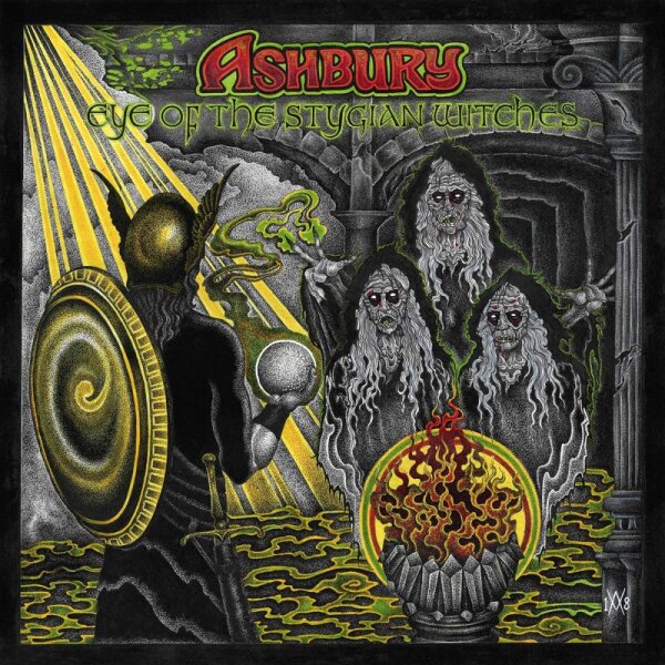 ASHBURY - Eye Of The Stygian Witches (grey/yellow splatter) LP