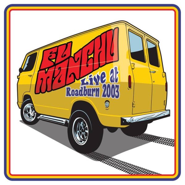 FU MANCHU - Live At Roadburn 2003 (yellow/red blob/blue splatter) LP