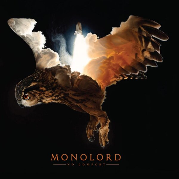 MONOLORD - No Comfort (milky clear/black+orange twister) 2LP