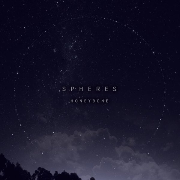 HONEYBONE - Spheres (dark blue black marbled) LP