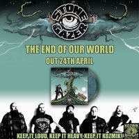 STONEGAZER - The End Of Our World (transparent green) LP