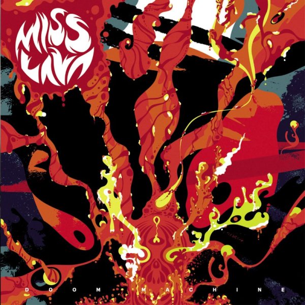MISS LAVA - Doom Machine (clear splatter orange+blue blob splatter white) LP *MAILORDER EDITION*