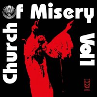 CHURCH OF MISERY - Vol. 1 (red/white/black vinyl) LP