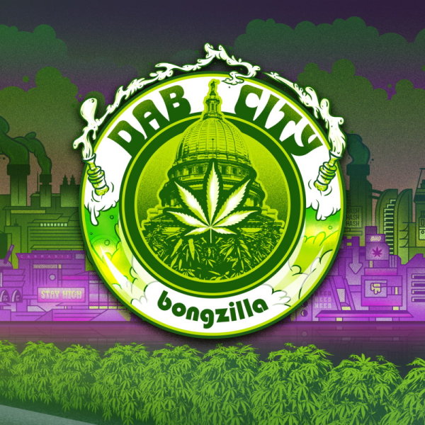 BONGZILLA - Dab City (deep purple) LP