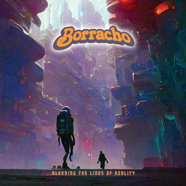 BORRACHO - Blurring The Lines Of Reality (red/blue/white) LP