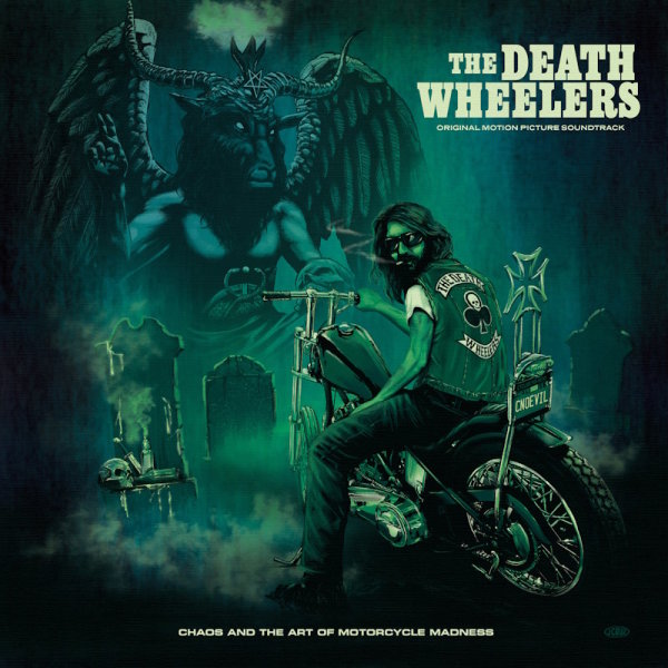 DEATH WHEELERS, THE - Chaos And The Art Of Motorcycle Madness (colour) LP