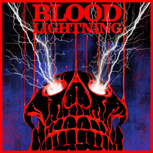 BLOOD LIGHTNING - Blood Lightning (clear/cyan blue galaxy) LP