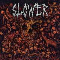 SLOWER - Slower (black) LP
