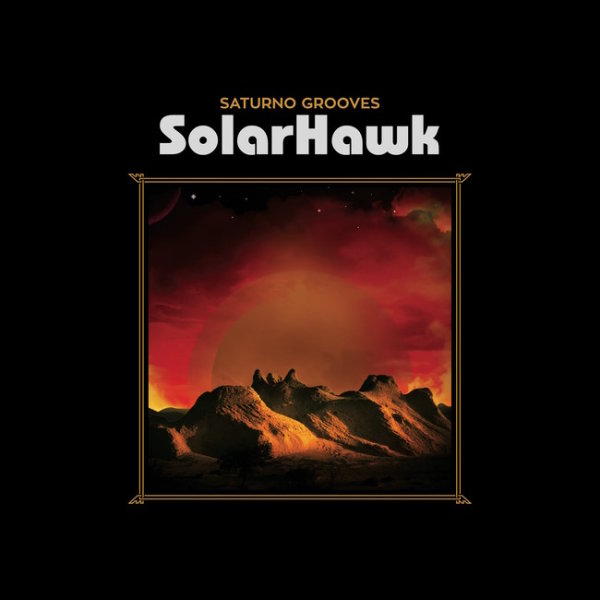 SATURNO GROOVES - Solar Hawk (orange marbled) LP