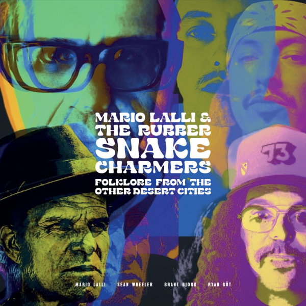 LALLI, MARIO & THE RUBBER SNAKE CHARMERS - Folklore From The Other Desert Cities (violet) LP