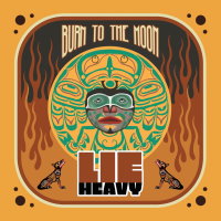 LIE HEAVY - Burn To The Moon (blood red) LP