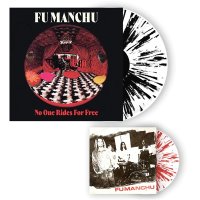 FU MANCHU - No One Rides For Free (black/white splatter)...