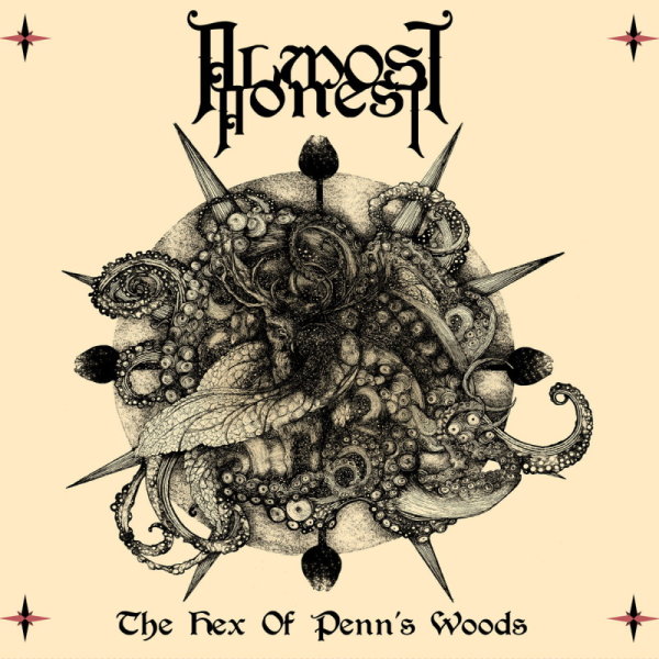 ALMOST HONEST - The Hex Of Penns Wood (blood red) LP