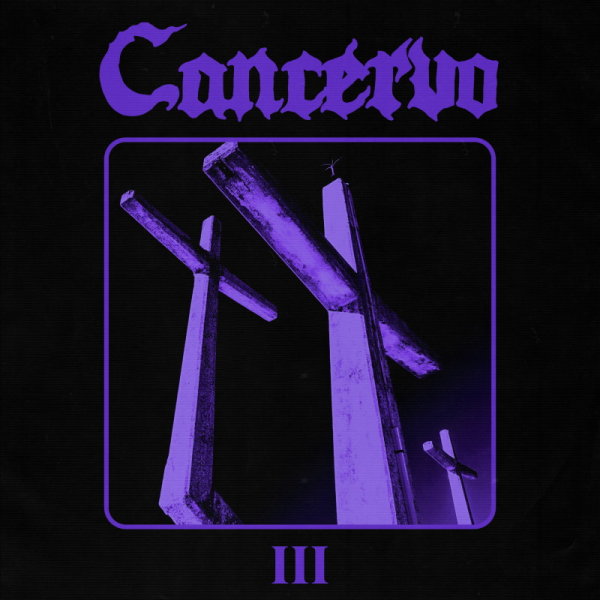 CANCERVO - III (clear/black/purple splatter) LP