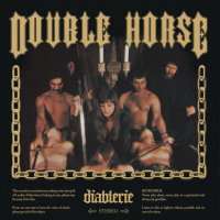 DOUBLE HORSE - Diablerie (gold/black splatter) LP