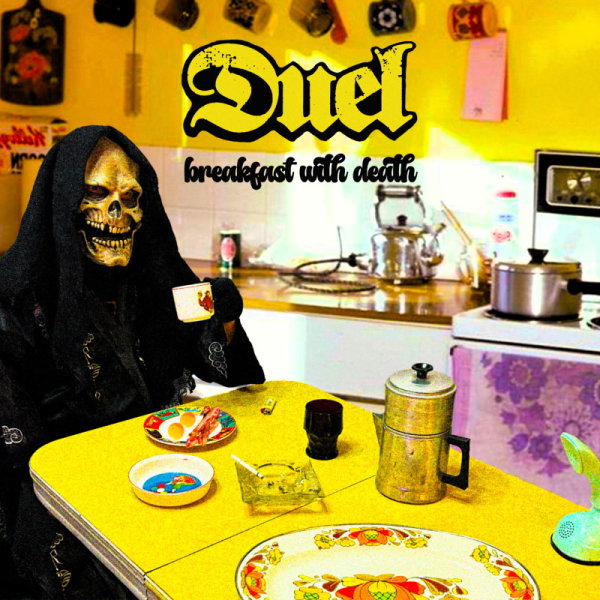 DUEL - Breakfast With Death (yellow+black/red splatter - 100 copies ultra limited) LP