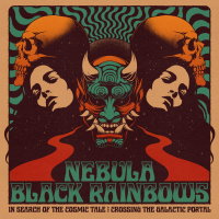 NEBULA / BLACK RAINBOWS - In Search Of The Cosmic Tale (black) LP