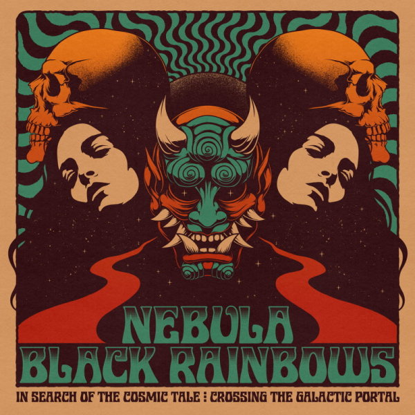 NEBULA / BLACK RAINBOWS - In Search Of The Cosmic Tale (yellow/red+black splatter - 75 copies ultra limited) LP