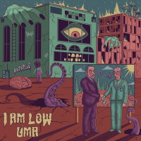 I AM LOW - Uma (Dead Space Edition - pink/purple center/splatter) LP