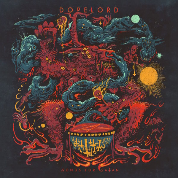 DOPELORD - Songs For Satan (COLD DAY IN HELL ED. - black/blue marbled) LP