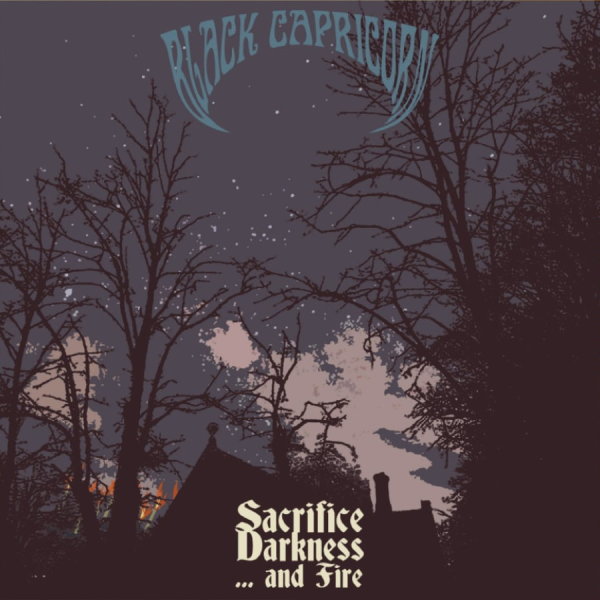 BLACK CAPRICORN - Sacrifice Darkness And ... Fire (Darkness Edition - blue/white/red) LP