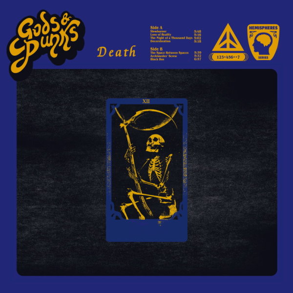 GODS & PUNKS - Death (black) LP