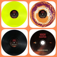 HIGH REEPER - Renewed By Death (neon yellow) LP