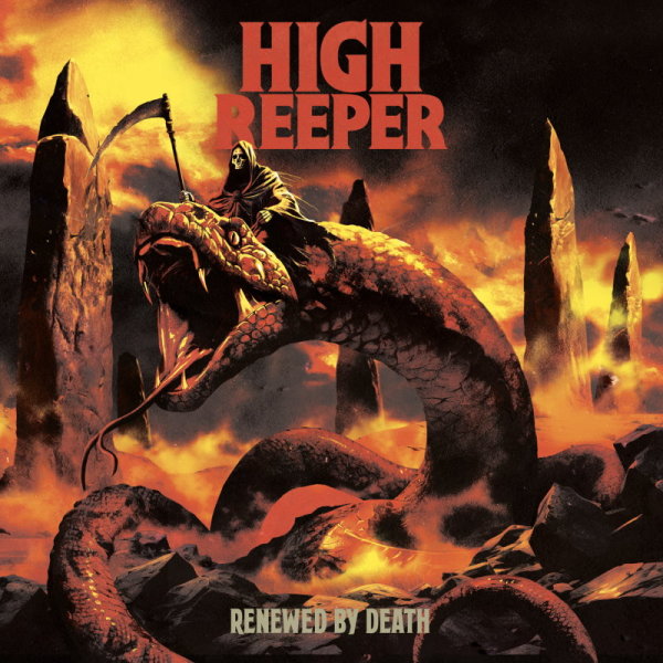 HIGH REEPER - Renewed By Death (orange/pink/purple - 150 copies ultra limited) LP