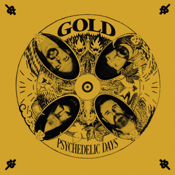 GOLD - Psychedelic Days (black) LP