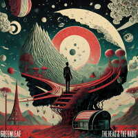 GREENLEAF - The Head & The Habit (clear/red marbled) LP