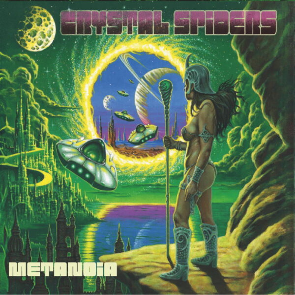 CRYSTAL SPIDERS - Metanoia (jade marbled) LP