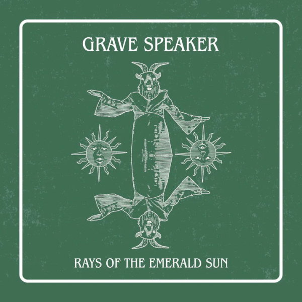 GRAVE SPEAKER - Rays Of The Emerald Sun (green/black splatter) LP