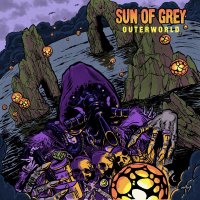 SUN OF GREY - Outerworld (solid purple/transparent orange...