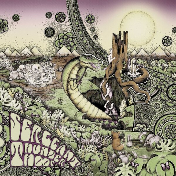 SERGEANT THUNDERHOOF - Terra Solus (clear+black/purple splatter - Om Shantiih Edition) 2LP