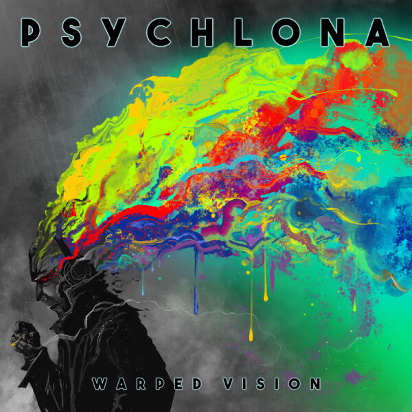 PSYCHLONA - Warped Vision (blue/white marbled) LP