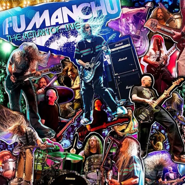 FU MANCHU - The Return Of ... Live (white+multicolour splatter) LP