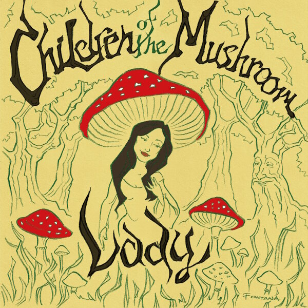 CHILDREN OF THE MUSHROOM - Lady (black) LP