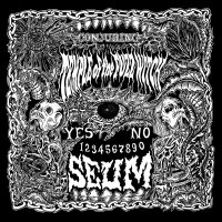 TEMPLE OF THE FUZZ WITCH / SEUM - Conjuring (red/black...