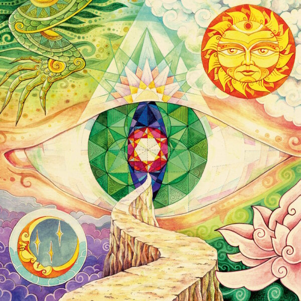 RE-STONED, THE - Dreams From The Outside: Stories Of The Astral Lizard Vol. 3 (orange+red/green/purple splatter) LP+CD