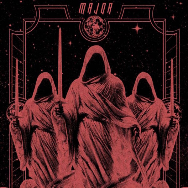 MAJOR - Major (red/black marbled) LP