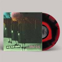 HUM - Three (red/black ink spot) LP