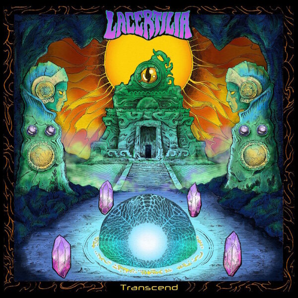 LACERTILIA - Transcend (Band Edition - tri-colour green/yellow/red) LP