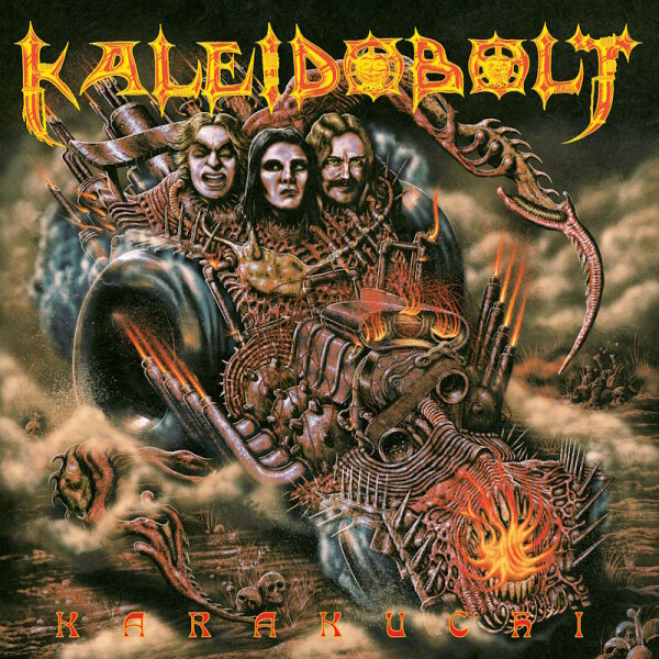 KALEIDOBOLT - Karakuchi (turquoise/black smoke) LP