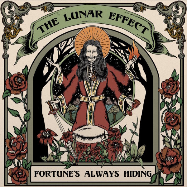 LUNAR EFFECT, THE - Fortunes Always Hiding (cream/red/orange marbled - 100 copies limited) LP