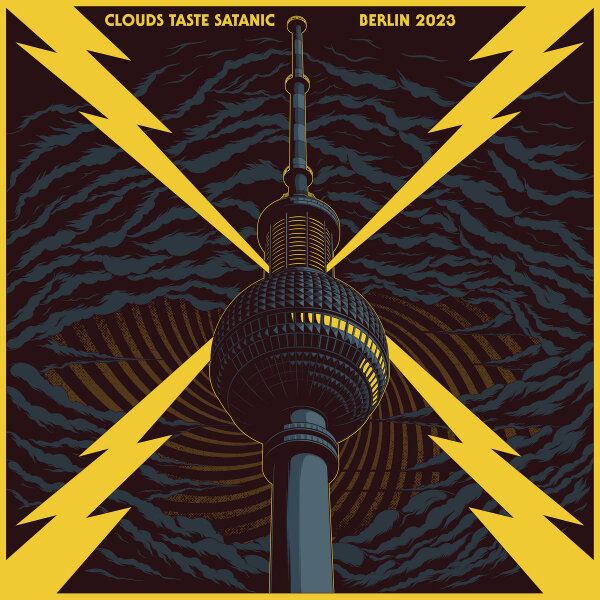 CLOUDS TASTE SATANIC - Berlin 2023 (yellow) LP