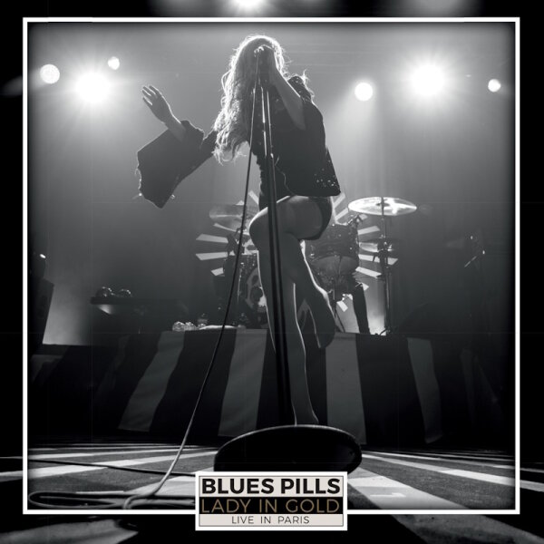 BLUES PILLS - Lady In Gold / Live In Paris (black/white/orange tricolour - 100 copies ultra limited) 2LP